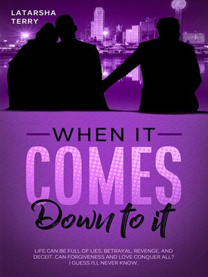 cover image of When it comes down to it.